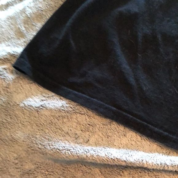 Gildan Halloween tshirt sz large Spider/Moon/All Hallows Eve black,white/yellow - Picture 13 of 15